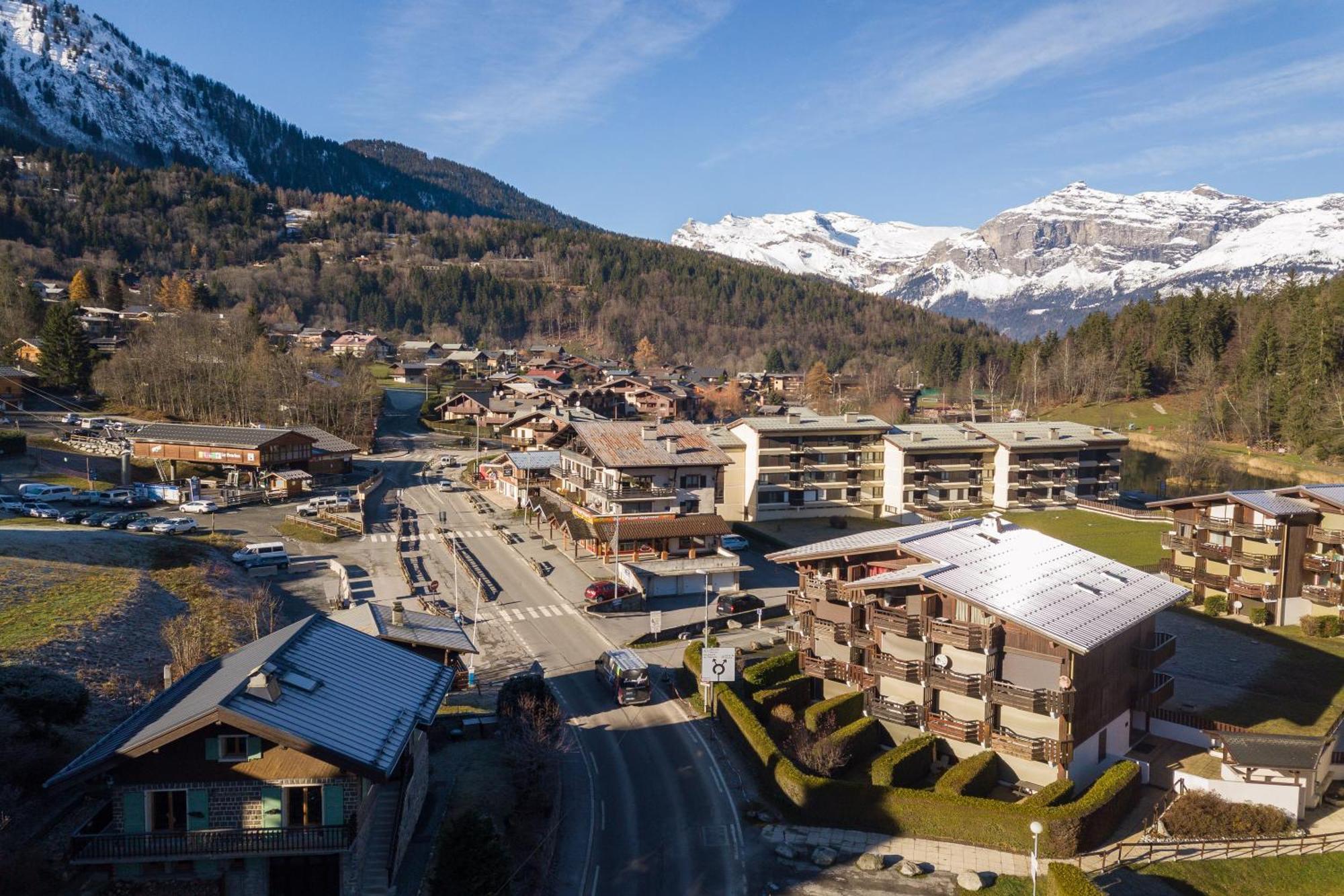 Residence Le Prarion 24A Ski In- Ski Out - Happy Rentals Лез-Уш Экстерьер фото