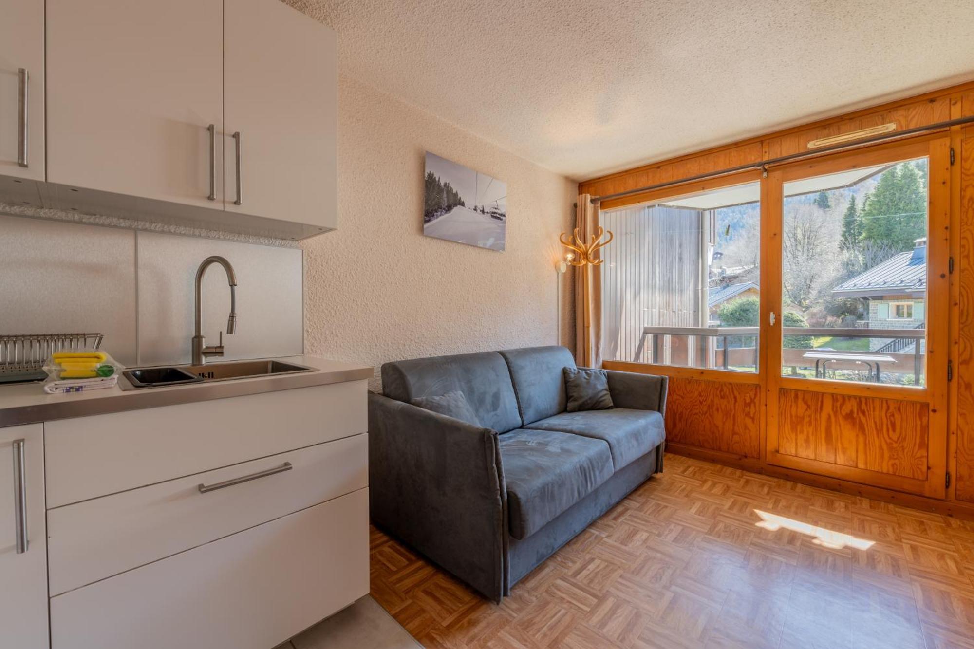 Residence Le Prarion 24A Ski In- Ski Out - Happy Rentals Лез-Уш Экстерьер фото